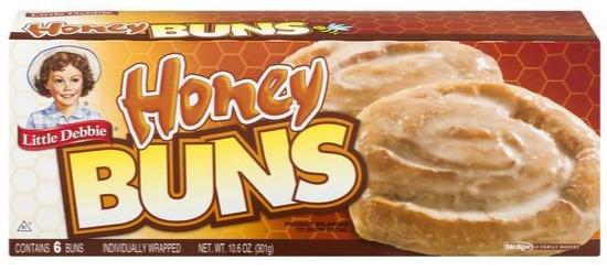 Little Debbie Honey Buns Individually Wrapped 10.6 oz 6 ct