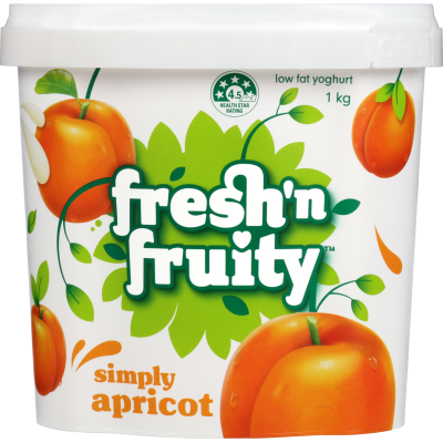 FreshNFruity Yoghurt Apricot 1kg