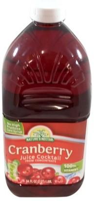 Nature's Nectar Cranberry Juice Cocktail