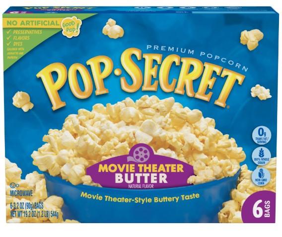 Pop Secret Movie Theater Butter Microwave Popcorn 6ct