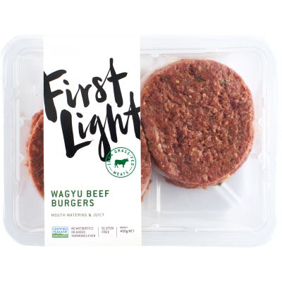 Wagyu Beef Burgers GF / 400gm 4 pk