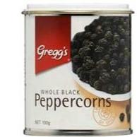 Cerebos Greggs - Whole Black Peppercorns Pot 100gm
