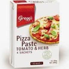 Greggs Tomato & Herb Pizza Paste 4pk 200g