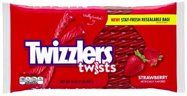 Twizzlers Strawberry Twists Candy 16 oz