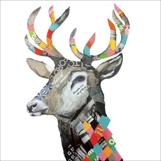 Napkin Regalia Deer