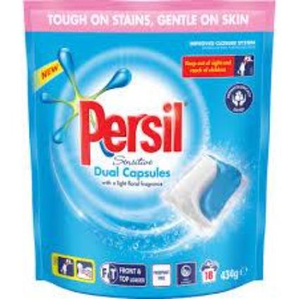 Persil Sensitive Dual Capsules 18pk 434g
