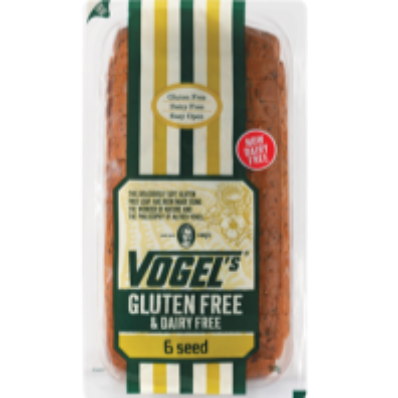 Vogels Gluten & Dairy Free Bread 6 Seed 580g