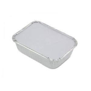 Foil Tray Small w/Lid 205x106mm6pk