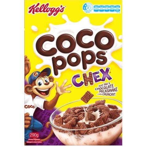 Kelloggs Coco Pops Chex Cereal 290g