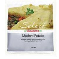 Select Potatoes Mashed Plain Frozen 1kg