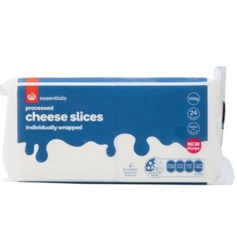 Essentials Cheese Slices 500g