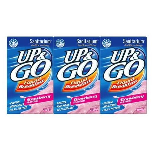 Sanitarium Up & Go Strawberry Breakfast Drink 3pk x 250ml