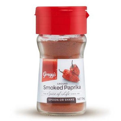 Greggs Glass Shaker Jar - Ground Paprika 38gm