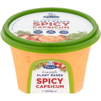 Chris Homestyle Plant Based Spicy Capsicum Dip 200g