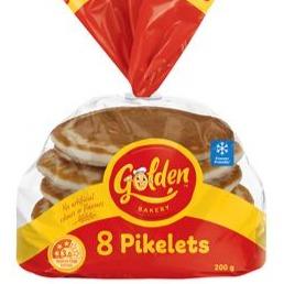 Golden Pikelets - 8pk