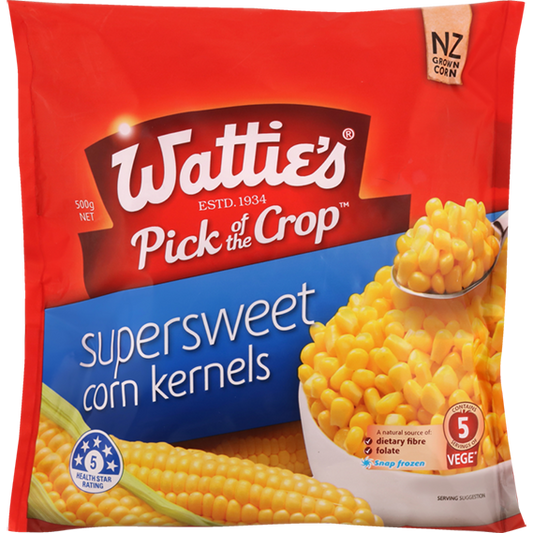Watties Supersweet Corn Kernels 1kg