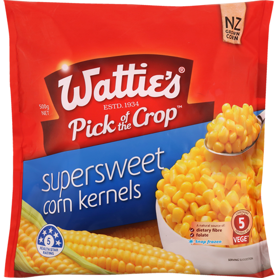 Watties Supersweet Corn Kernels 1kg