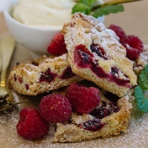 C&C Raspberry & White Chocolate Shortcake