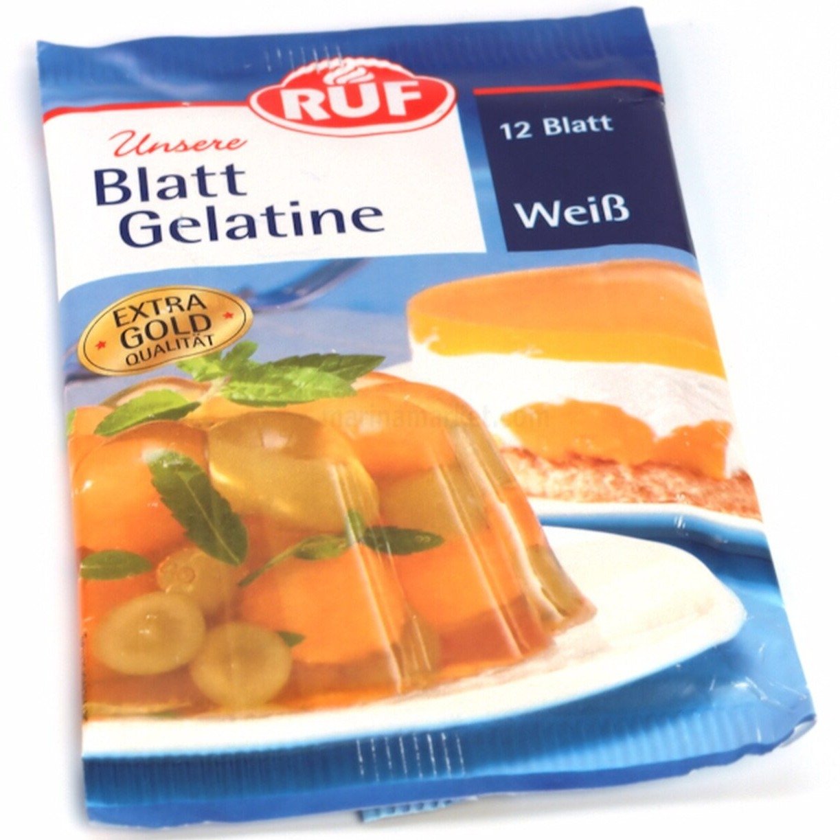 Ruf Gelatine Sheets 12pk