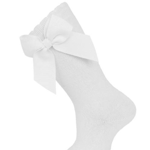 Carlomagno 2946 Grosgrain Bow Kneehigh Sock pr