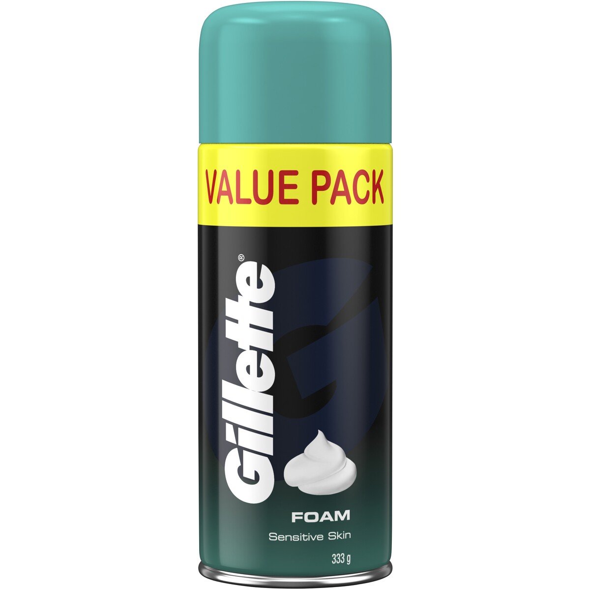 Gillette Sensitive Skin Preparation Shave Foam 333g