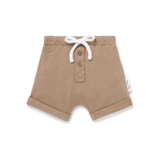 Aster & Oak Clay Button Shorts Size 0