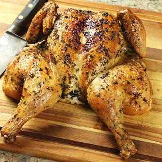 Turks Free Range Butterflied Whole Chicken 1.35kg Moroccan Flavoured