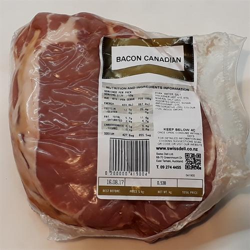 Swiss Deli Loin Bacon 500gm