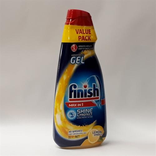 Finish Dishwash Gel Shine & Protect Lemon 1L