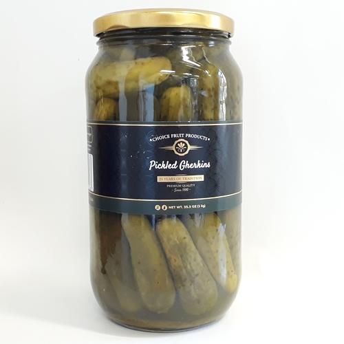 Choice Fruit Pickled Gherkins 1kg