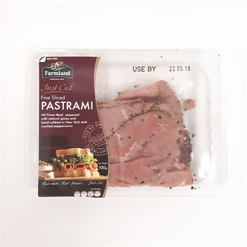 Just Cut Beef Pastrami 100g