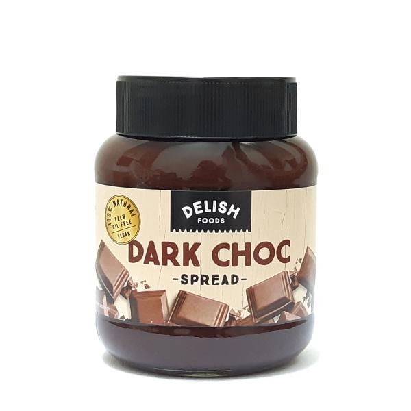 Delish 100% Natural Dark Chocolate Spread 400g