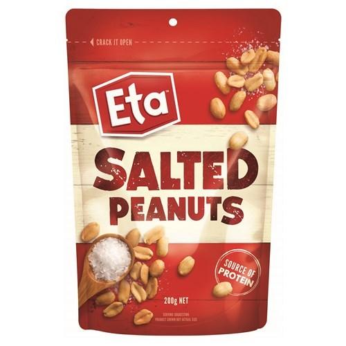 Eta Peanuts Salted Pouch 200g