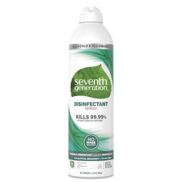 Seventh Generation Disinfectant Spray Eucalyptus, Spearmint, & Thyme Scent 13.9 oz