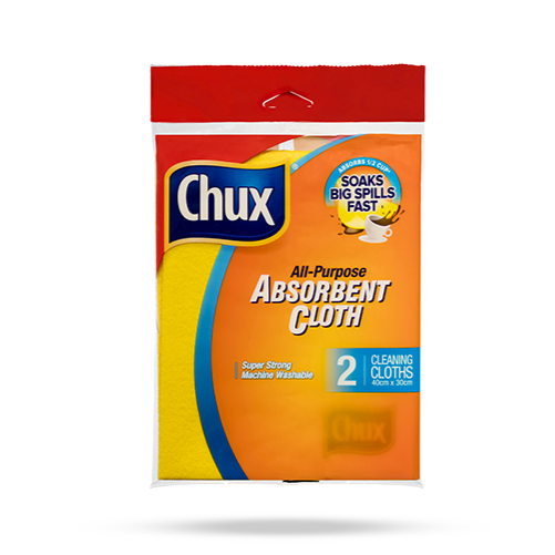 Chux Super Absorbent Cloth 2pk