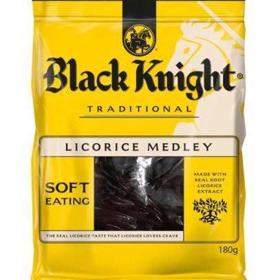 RJ's Black Knight Licorice Medley 180g