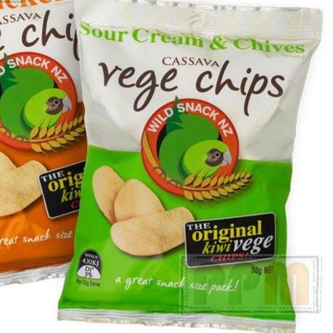 Wild Snacks Vege Chips Sour Cream 100g