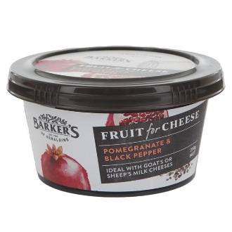 Barkers Fruit For Cheese Pomegranate Pepper Paste 210g