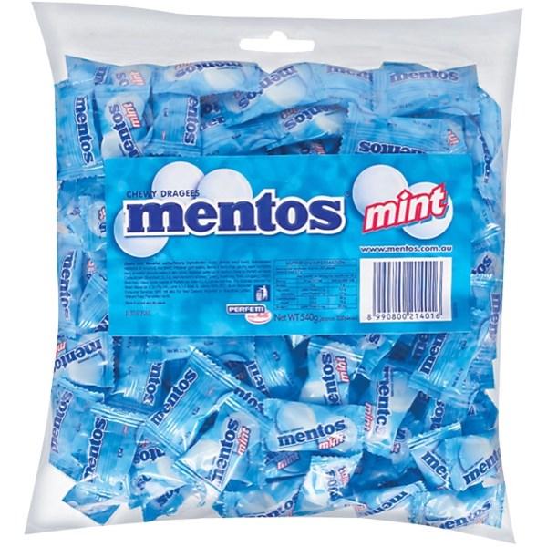 Mentos Mint Bag 200pk 540g