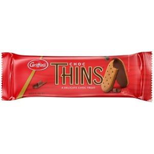 Griffins Chocolate Thins Biscuits 180g