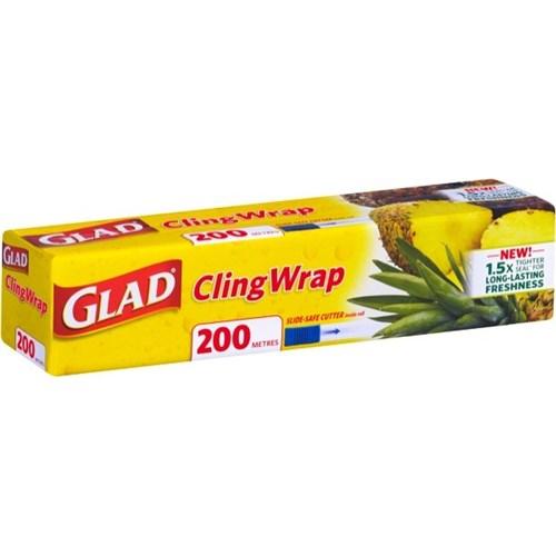 Glad Wrap Plastic Foodwrap Dispenser 200m x 290mm