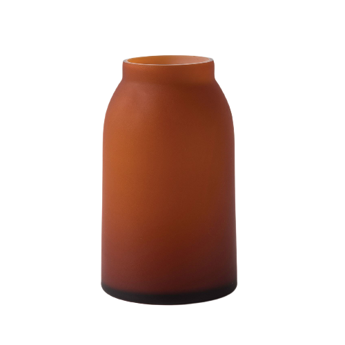 Otto Vase Amber Medium