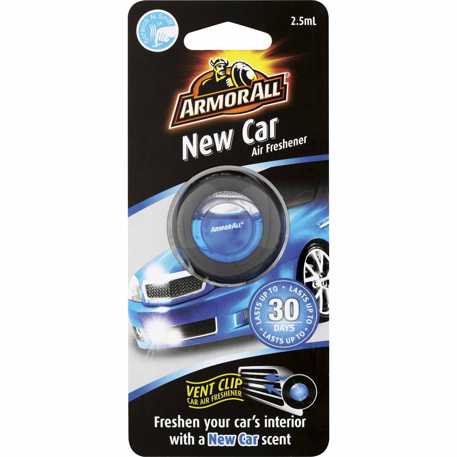 Armor All Membrane Air Fresh New Car 2.5ml