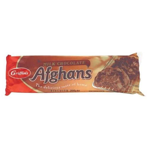 Griffins Milk Chocolate Afghans Biscuits 200g