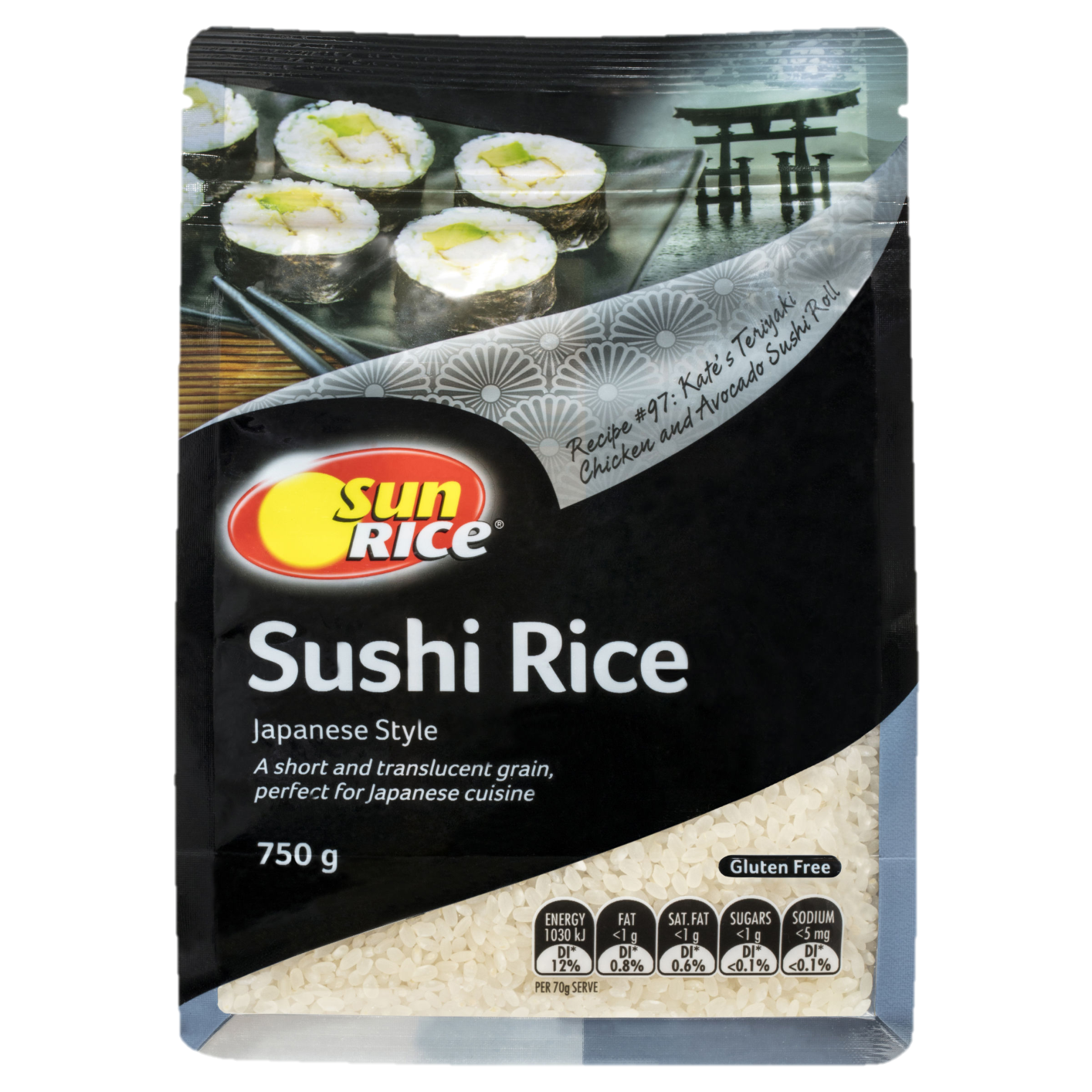 Sun Rice Sushi Rice 750g