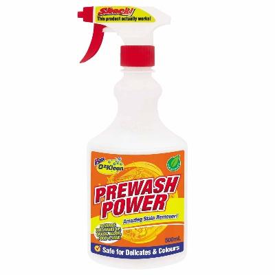 OzKleen Prewash Power Stain Remover Trigger 500ml