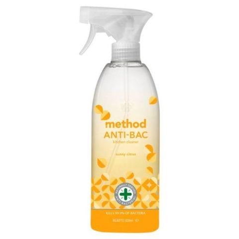 Method Anti-Bacterial Kitchen Cleaner Sunny Citrus 490ml