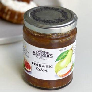 Barkers Pear & Fig Relish 260g