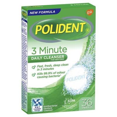 Polident Denture Clean FreshTablets 3min 36pk