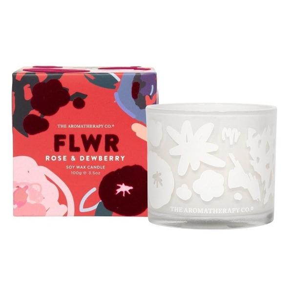 FLWR Candle - Rose and Dewberry